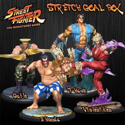 Street Fighter: The Miniatures Game Stretch Goals Box