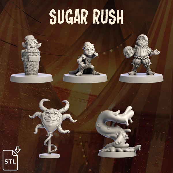 Dungeons & Dragons Heckna: Miniatures - Sugar Rush