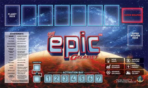 Tiny Epic Galaxies: Playmat