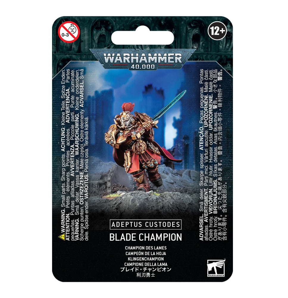 Warhammer 40K Adeptus Custodes: Blade Champion