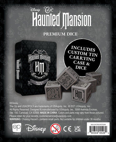 Dice USAopoly d6 Premium: Disney Haunted Mansion (6)