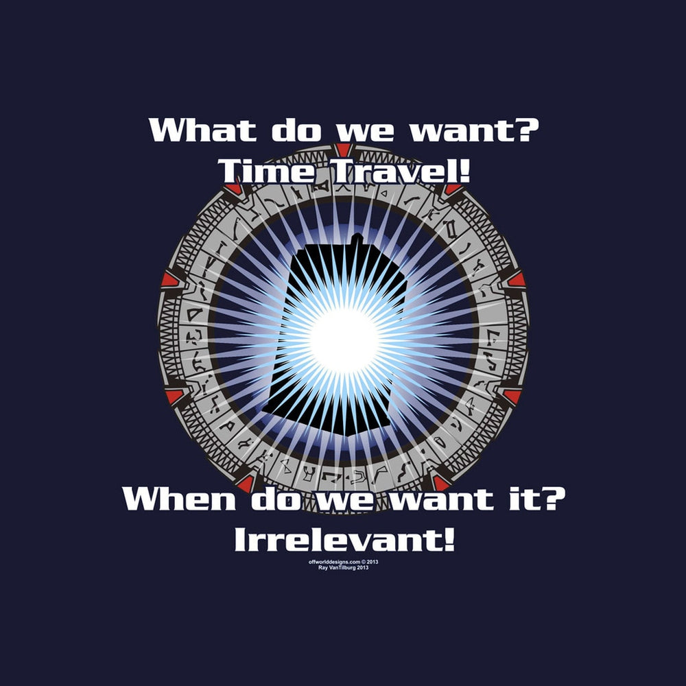 T-Shirt Offworld: Time Travel