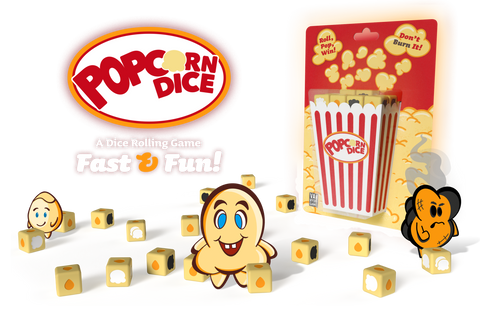 Popcorn Dice - Gourmet