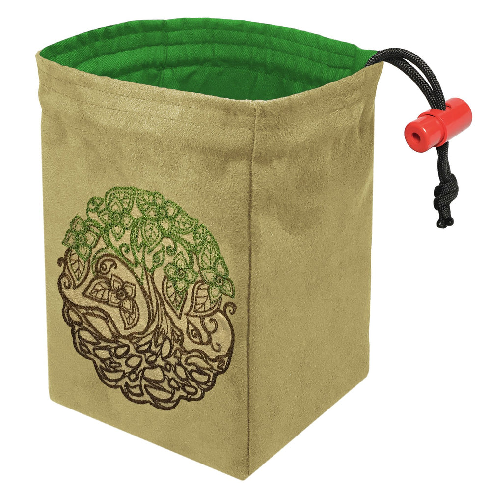 Dice Bag Red King: Embroidered