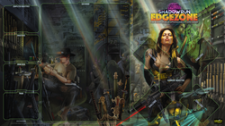 Shadowrun Edgezone: Play Mat