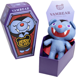 Plush Deddy Bear: in Coffin