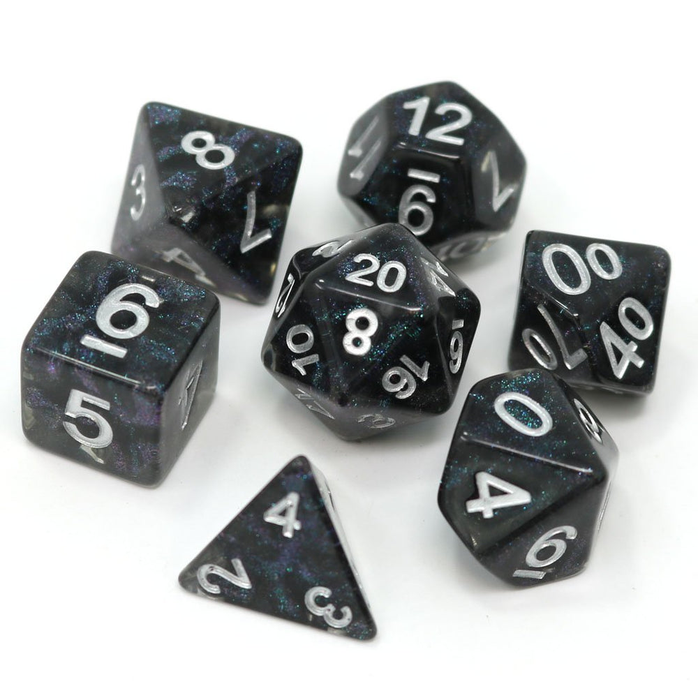 Dice DieHard Dice: Poly 7 Set Acrylic Crystal