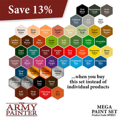 Paint Army Painter: Mega Paint Set 2017