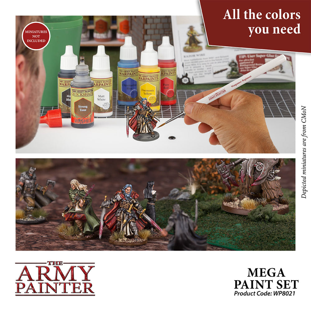 Paint Army Painter: Mega Paint Set 2017