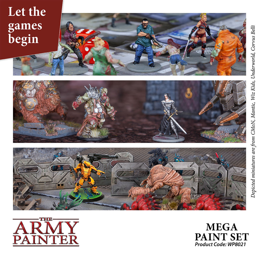 Paint Army Painter: Mega Paint Set 2017