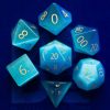 Dice Metallic Dice Co: Poly 7 Set Stone