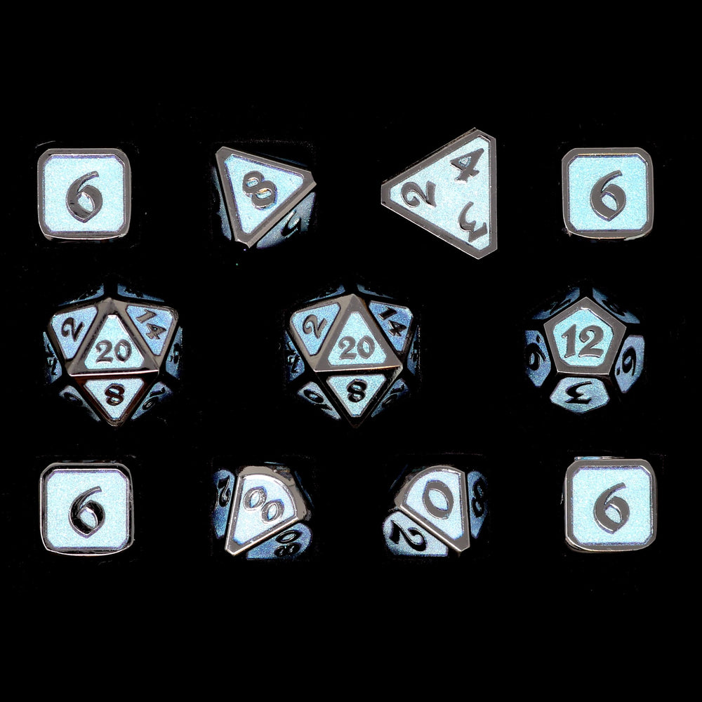 Dice DieHard Dice: Poly 11 Set Metal Dreamscape