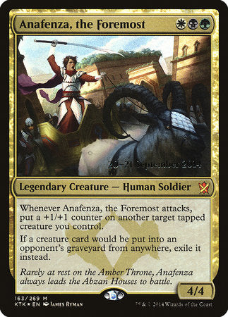 Anafenza, the Foremost [Khans of Tarkir Promos]