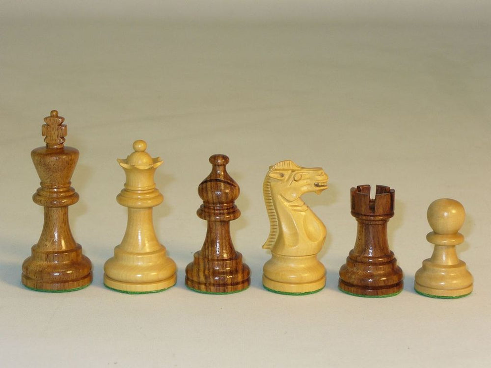 Chess Pieces 3in Sheesham American Emperor