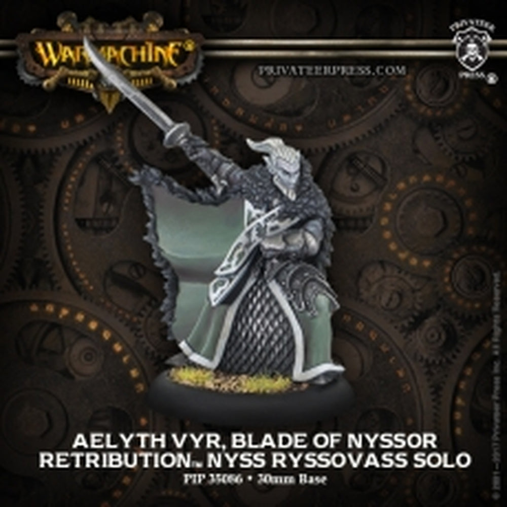 Warmachine: Retribution of Scyrah Character Solo - Aelyth Vyr Blade of Nyssor (Aelyth1)*
