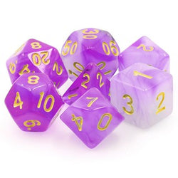 Dice Tasty Minstrel: Poly 7 Set Translucent