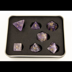 Dice Critical Hit: Poly 7 Set Gemstone