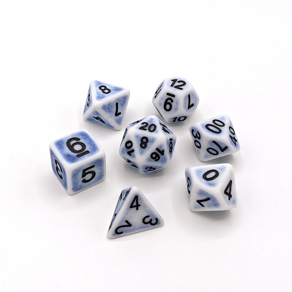 Dice DieHard Dice: Poly 7 Set Acrylic Ancient