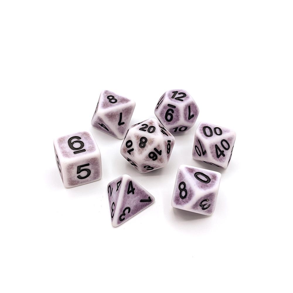 Dice DieHard Dice: Poly 7 Set Acrylic Ancient