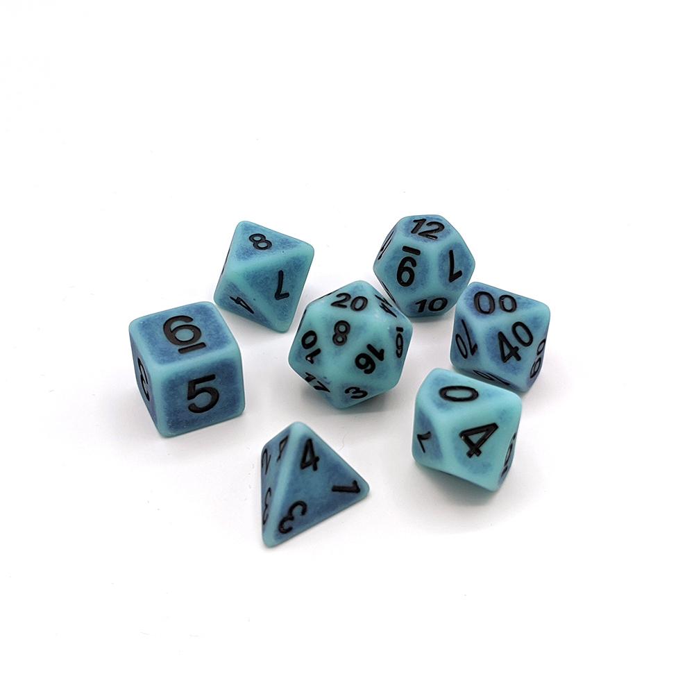 Dice DieHard Dice: Poly 7 Set Acrylic Ancient