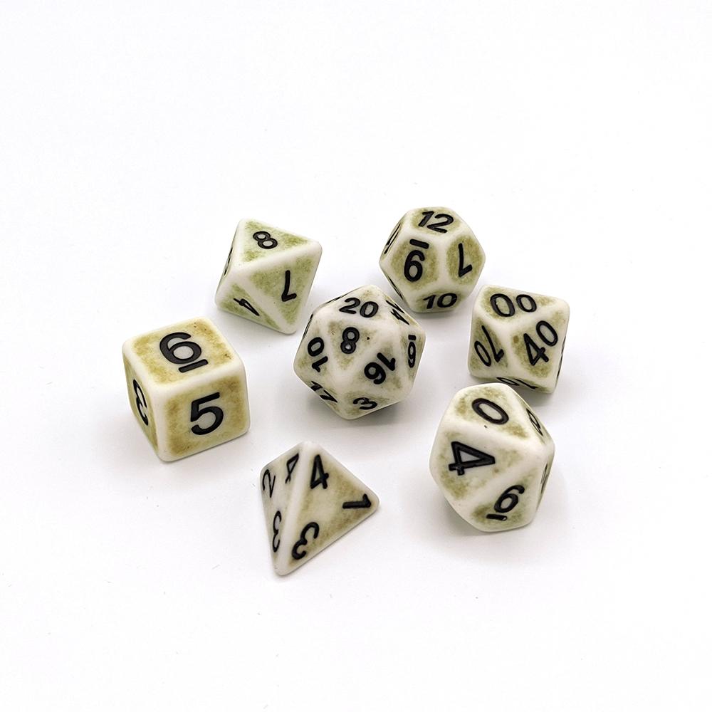 Dice DieHard Dice: Poly 7 Set Acrylic Ancient