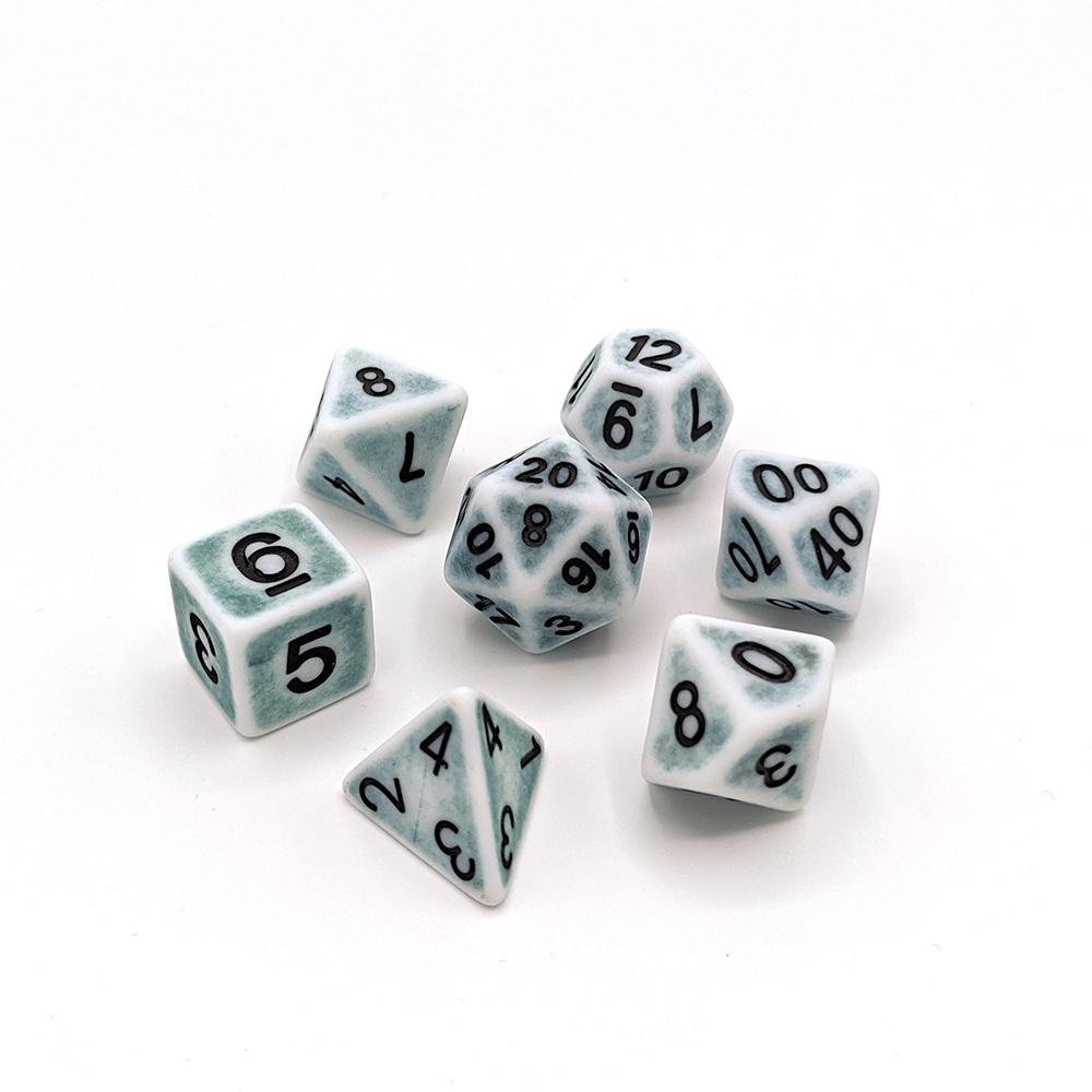 Dice DieHard Dice: Poly 7 Set Acrylic Ancient