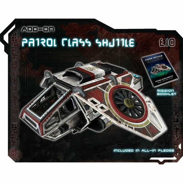 Core Space First Born: Patrol Class Shuttle