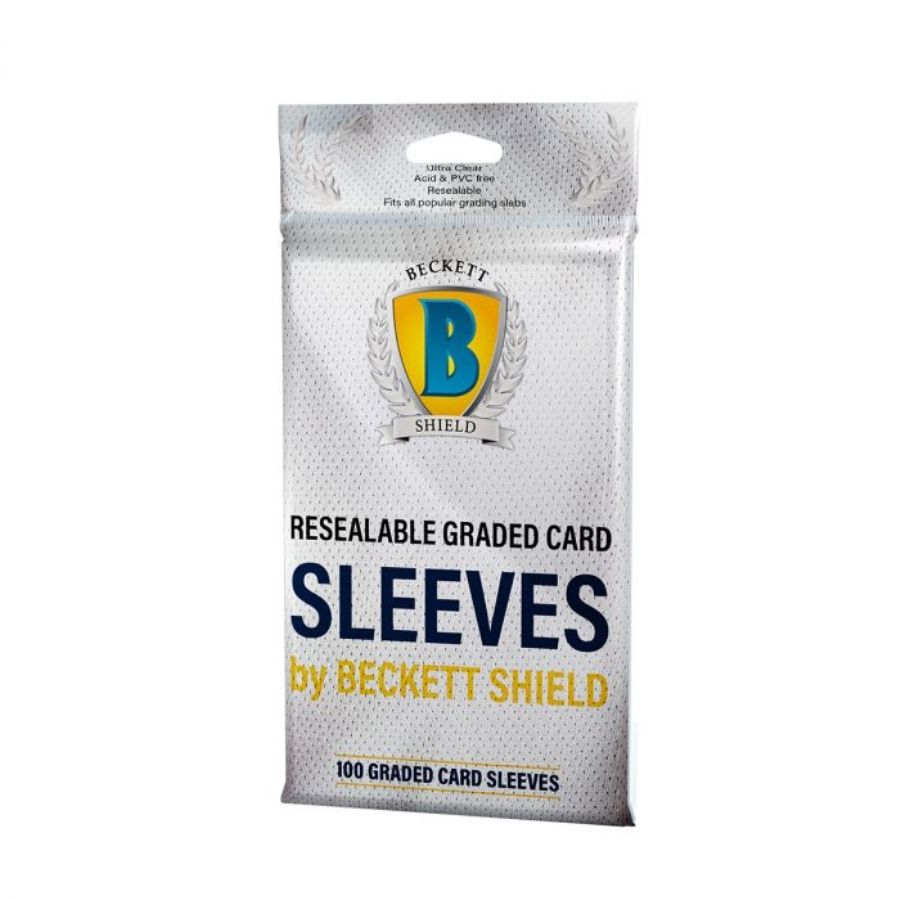 Card Sleeves Beckett Shield: Graded Soft Card Sleeves (100)