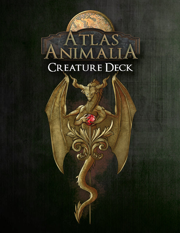 Dungeons & Dragons Metal Weave: Atlas Animalia: Card Deck
