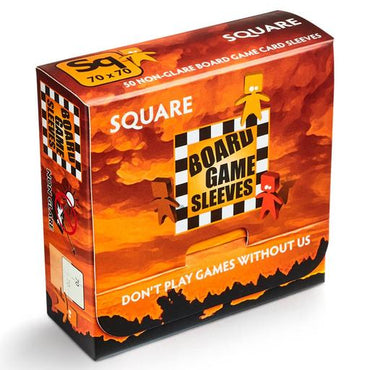 Boardgame Sleeves Arcane Tinmen: Non-Glare - Square (Power Grid) 69x69mm