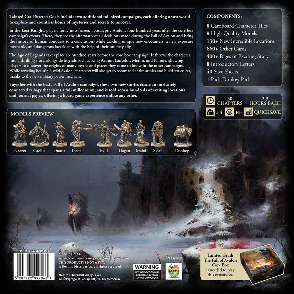 Tainted Grail -  The Fall of Avalon: Stretch Goals
