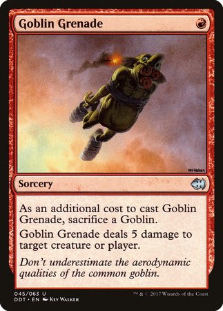 Goblin Grenade [Duel Decks: Merfolk vs. Goblins]