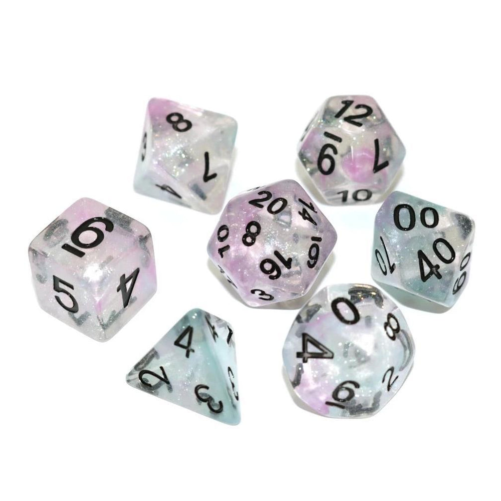 Dice DieHard Dice: Poly 7 Set Acrylic Luminous