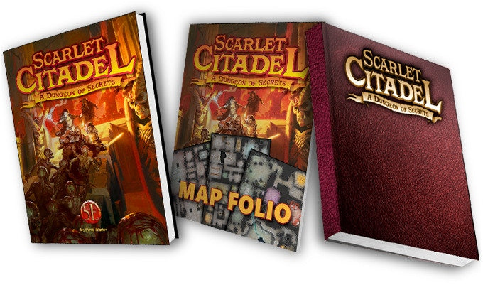 Dungeons & Dragons Kobold: Scarlet Citadel: Map Folio