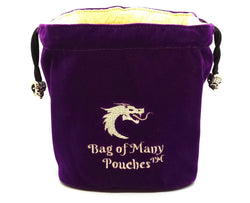 Dice Bag Old School Dice: Bag of Many Pouches
