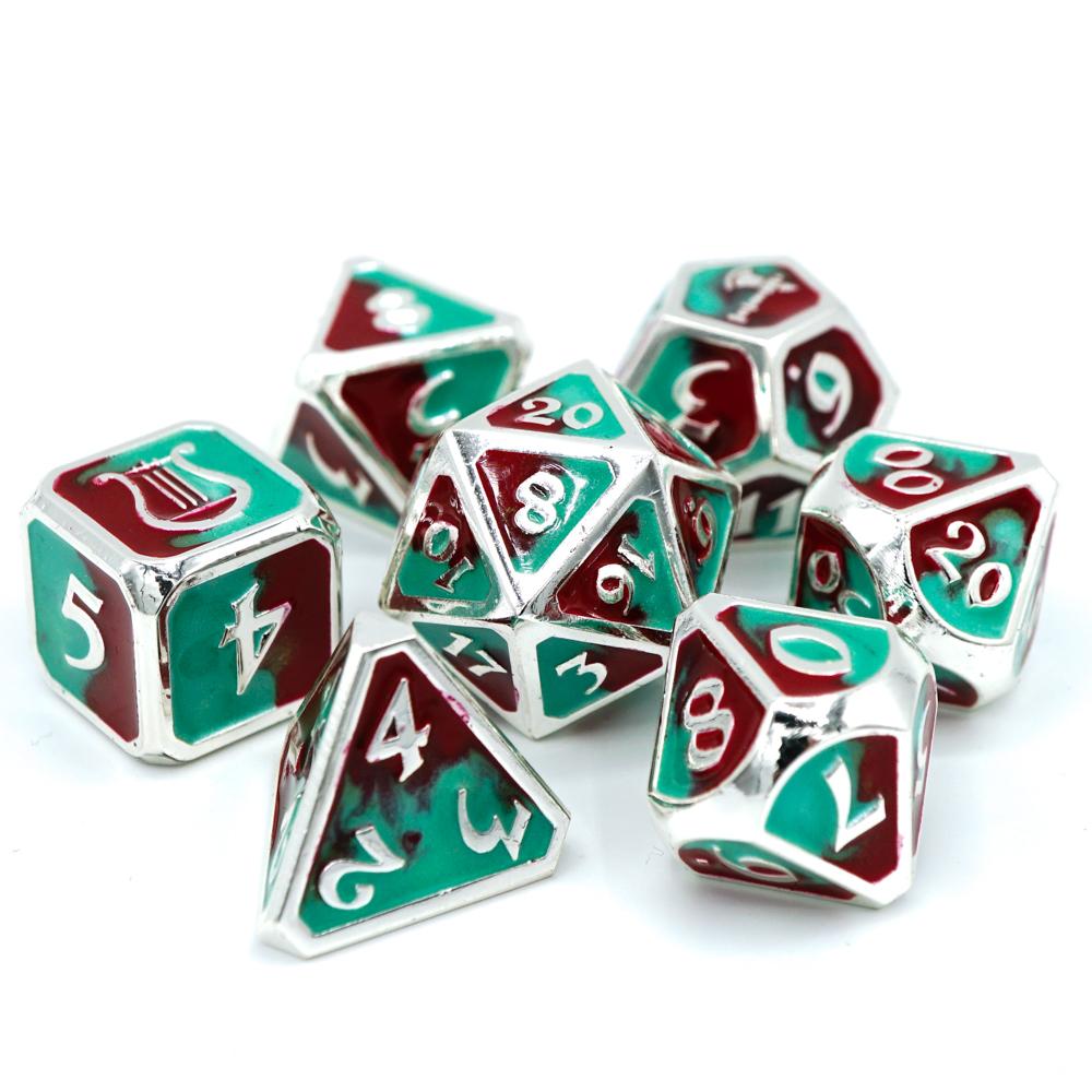 Dice DieHard Dice: Poly 7 set Metal Class