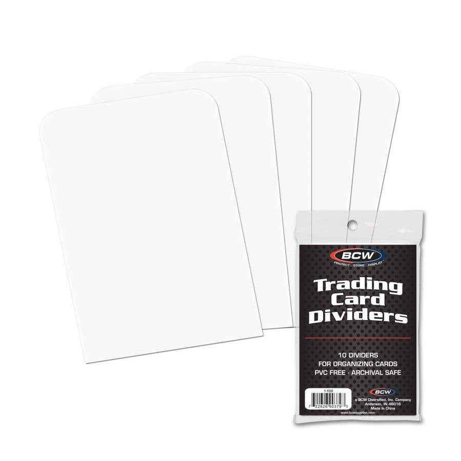 Card Divider BCW: Trading Card 10-count
