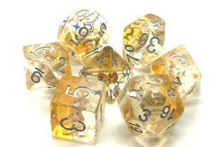 Dice Old School Dice: Poly 7 Set Infused Beach Party