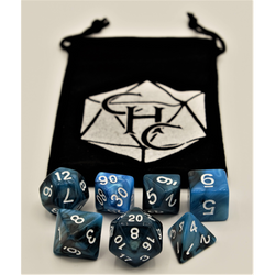 Dice Critical Hit: Poly 7 Set Fusion