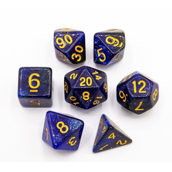 Dice Critical Hit: Poly 7 Set Galaxy