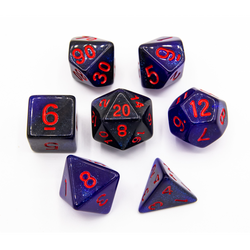 Dice Critical Hit: Poly 7 Set Galaxy
