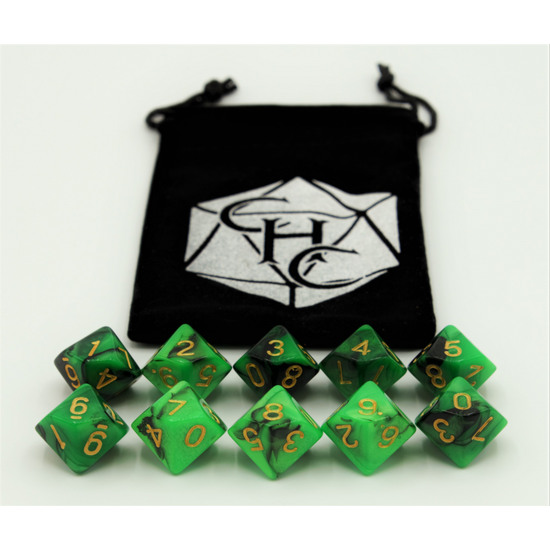 Dice Critical Hit: D10's Fusion