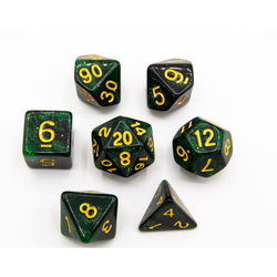 Dice Critical Hit: Poly 7 Set Galaxy