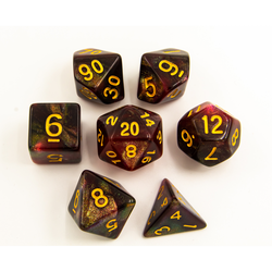 Dice Critical Hit: Poly 7 Set Special Set