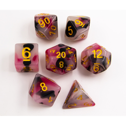 Dice Critical Hit: Poly 7 Set Jade Fusion