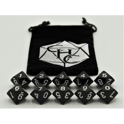 Dice Critical Hit: D10's Opaque