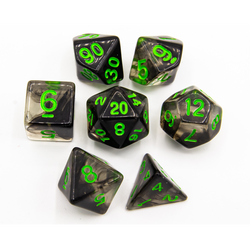 Dice Critical Hit: Poly 7 Set Nebula