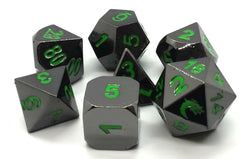 Dice Old School Dice: Poly 7 Set Metal Halfling