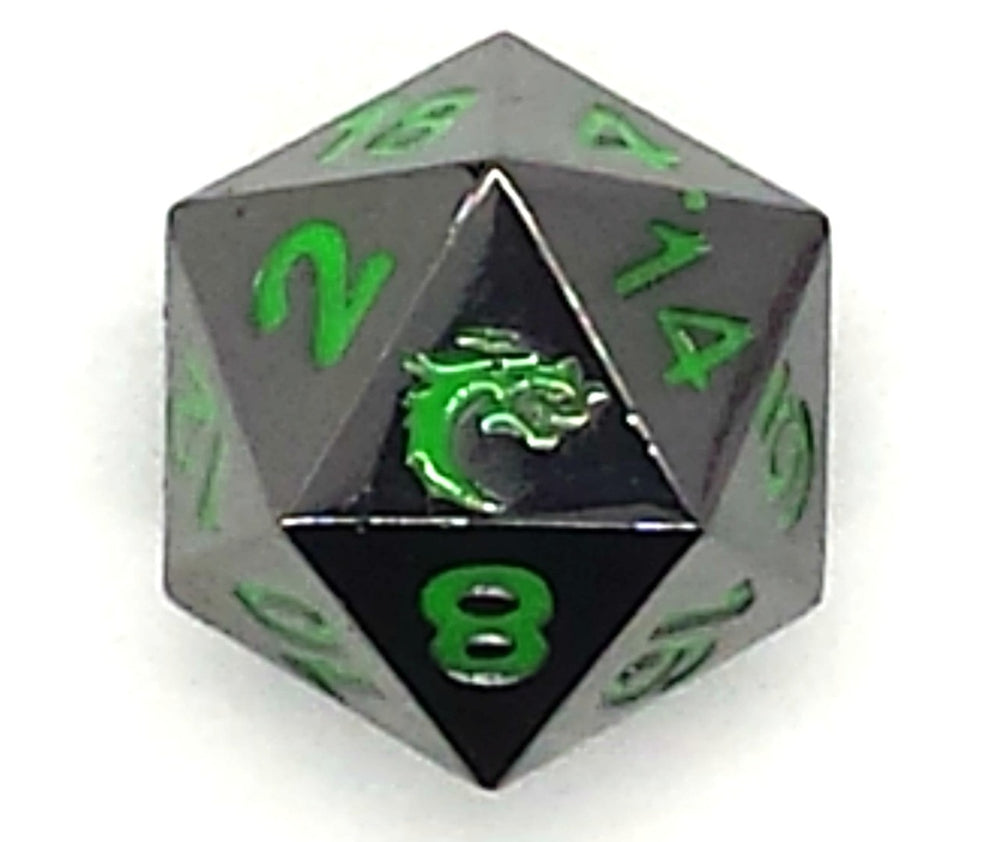Dice Old School Dice: D20 Metal Halfling