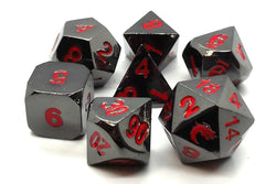 Dice Old School Dice: Poly 7 Set Metal Halfling